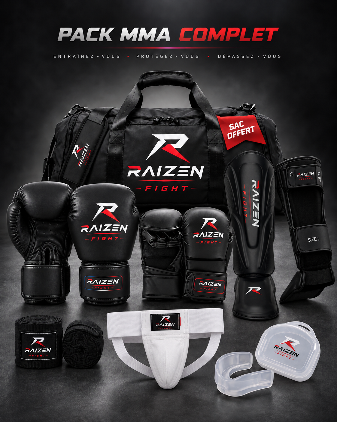 Pack MMA complet RAIZEN