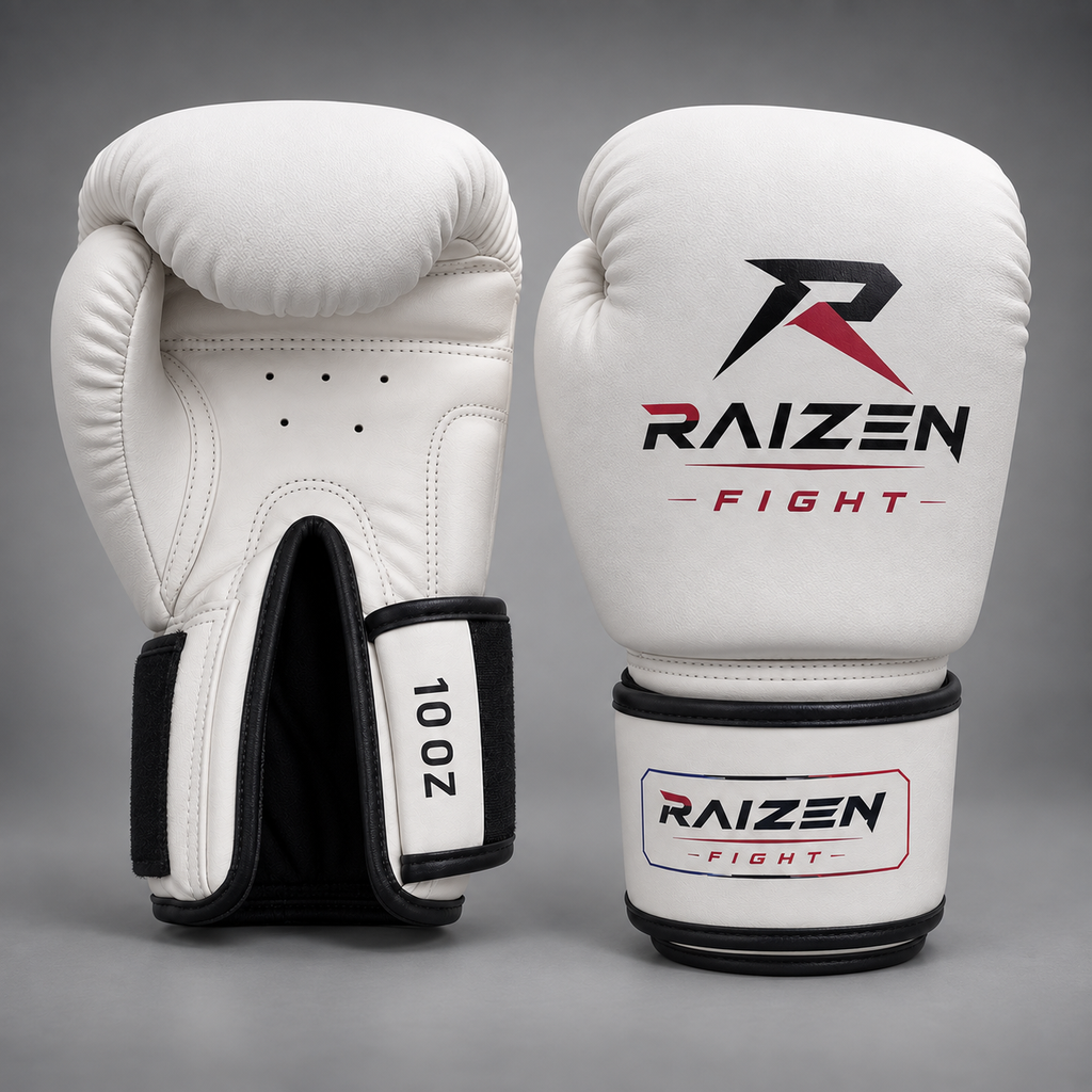 Gants de boxe RAIZEN blanc