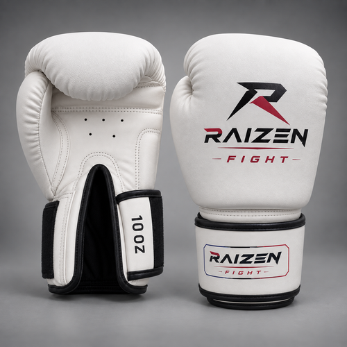 Gants de boxe RAIZEN blanc