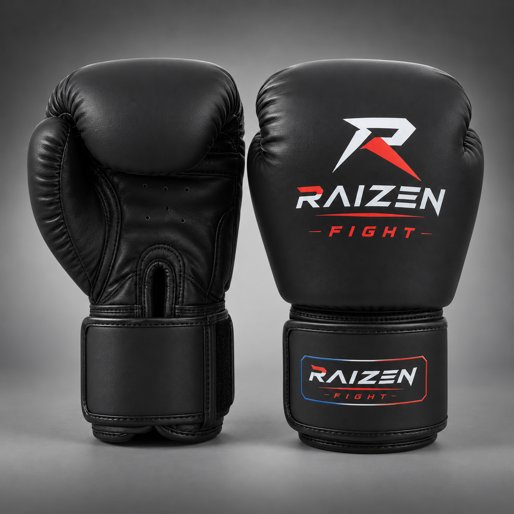 Gants de boxe RAIZEN noir - vue 2